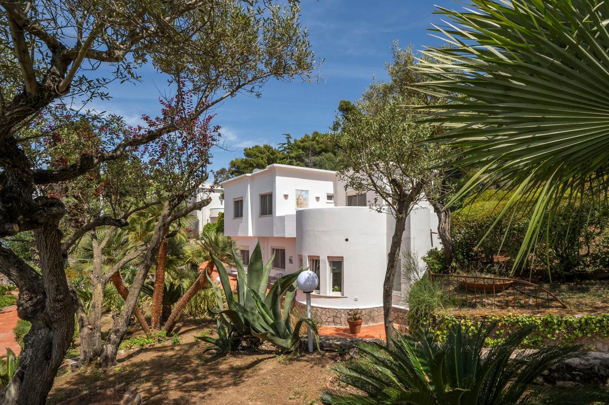 Villa Donna Carolina Capri 阿纳卡普里 外观 照片